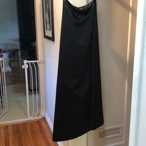 Jessica McClintock A-Line black ball gown skirt